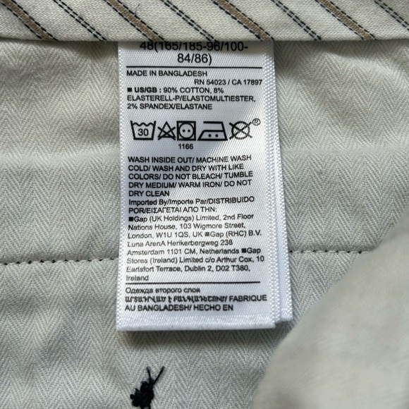 Banana Republic Pants Men 32x32 Black Fulton Chino Flat Front Classiccore Preppy - Picture 7 of 11